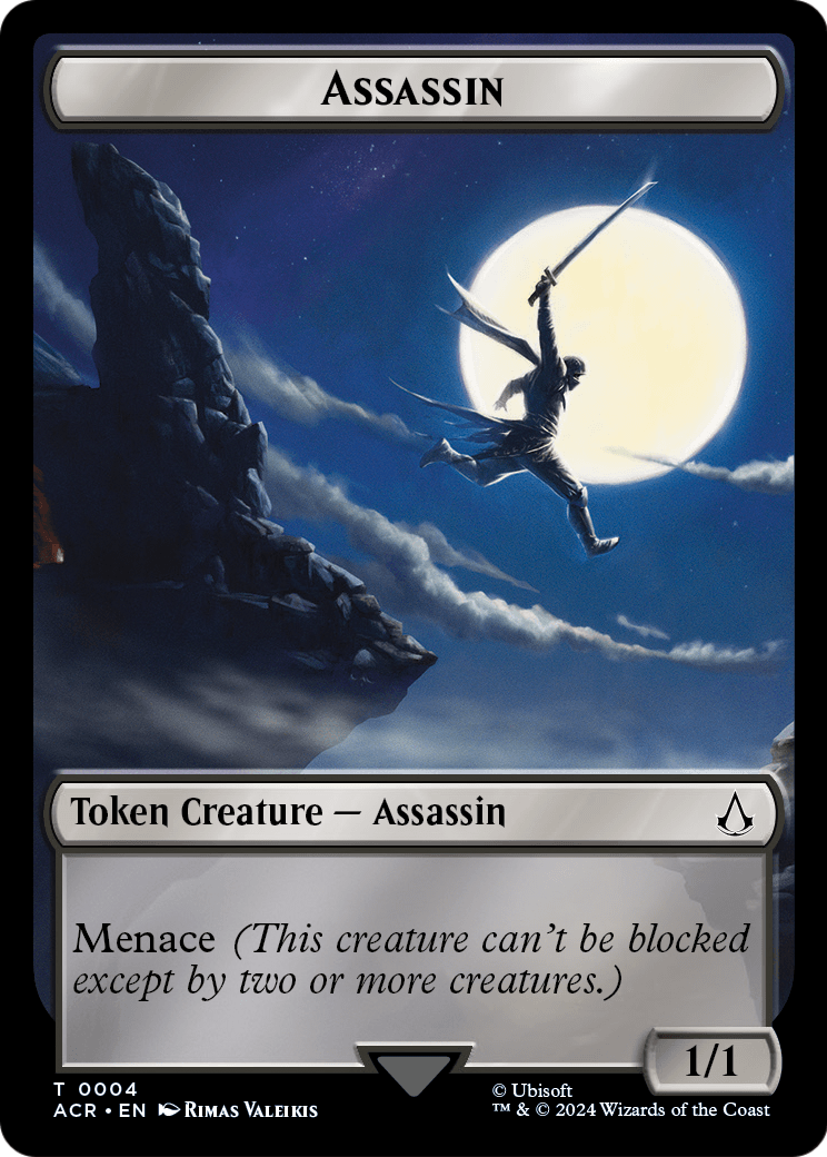 Assassin Token (ACR-004) [Assassin's Creed Tokens]