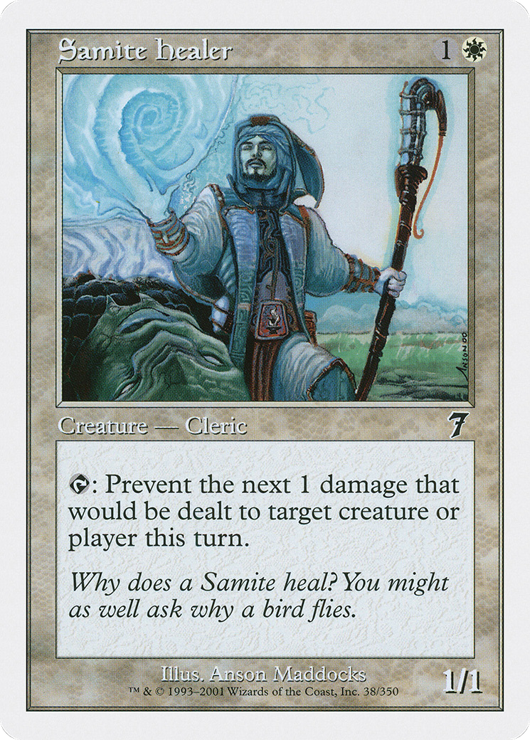 Samite Healer (7ED-038) [7th Edition]