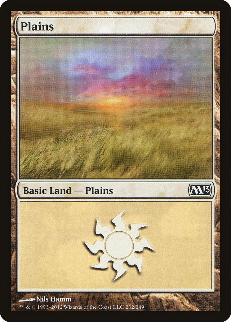 Plains (M13-232) [Magic 2013] Foil