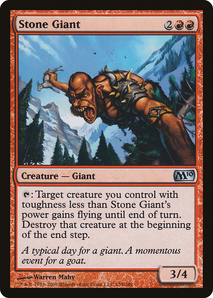 Stone Giant (M10-159) [Magic 2010]
