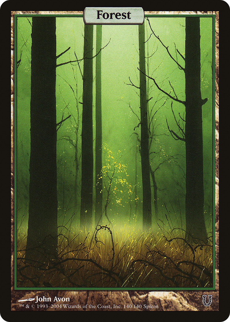 Forest - Full Art (UNH-140) [Unhinged] Foil