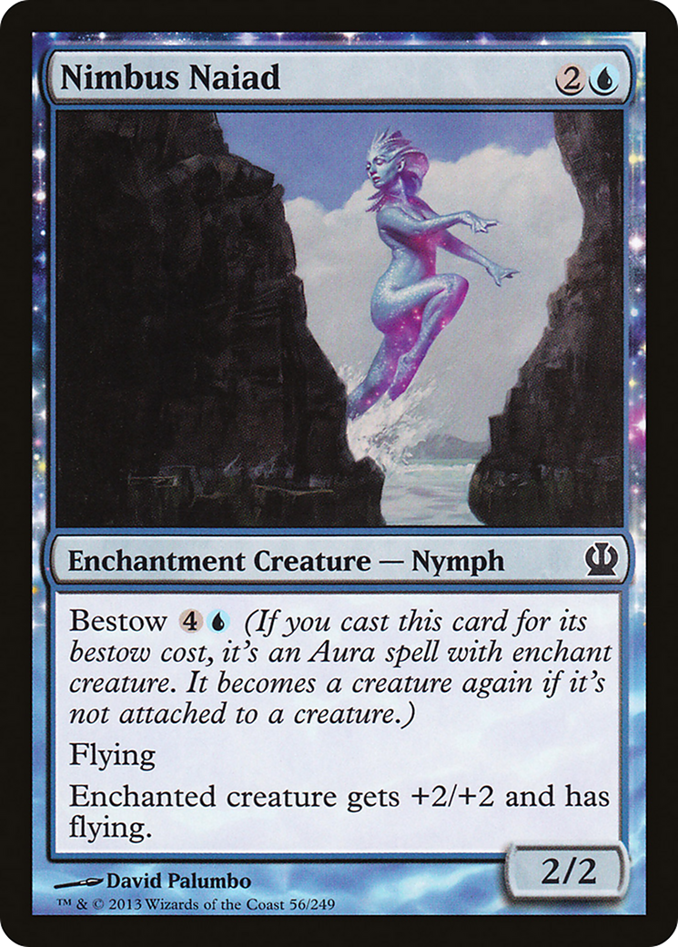 Nimbus Naiad (THS-056) [Theros] Foil