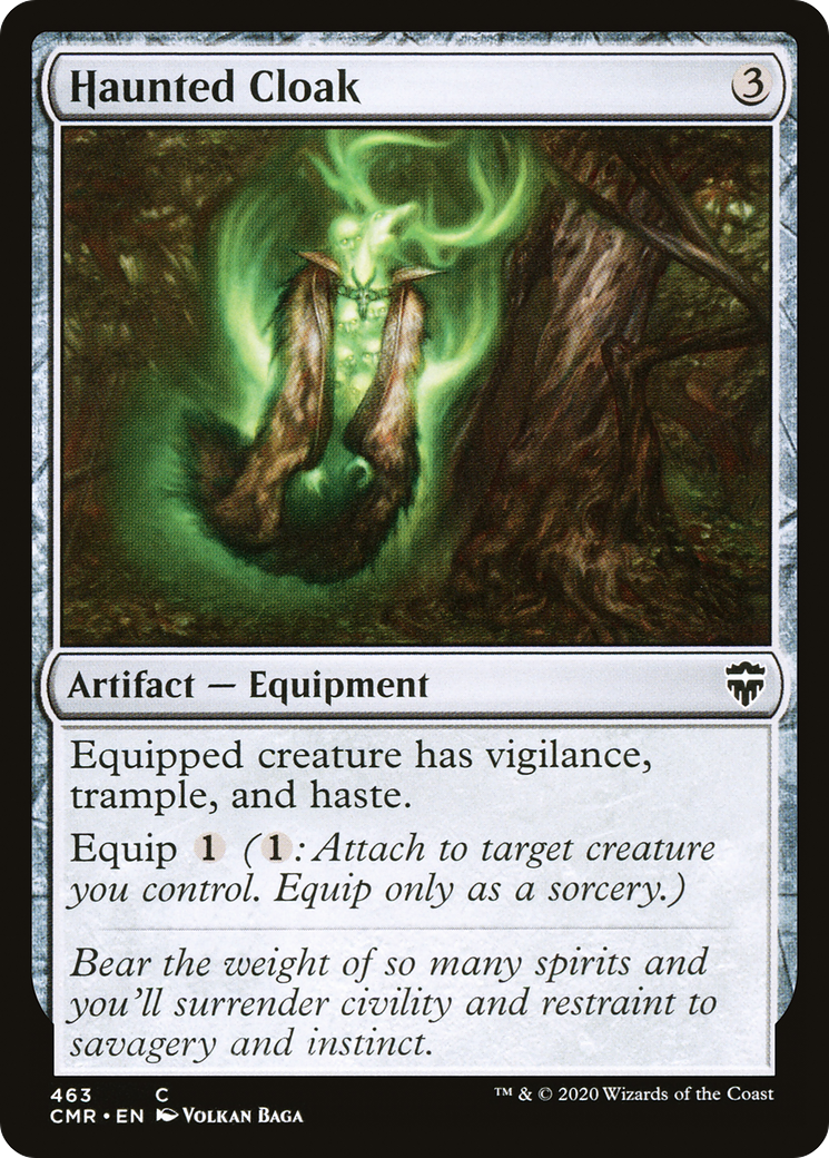 Haunted Cloak (CMR-463) [Commander Legends]