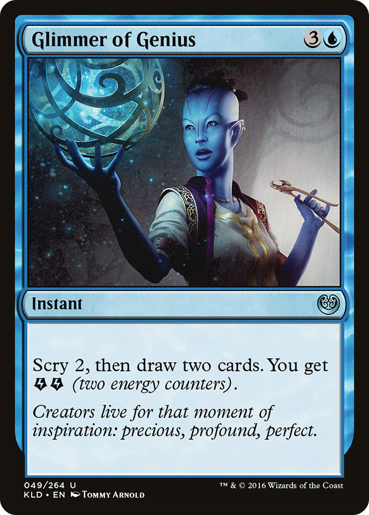 Glimmer of Genius (KLD-049) [Kaladesh]