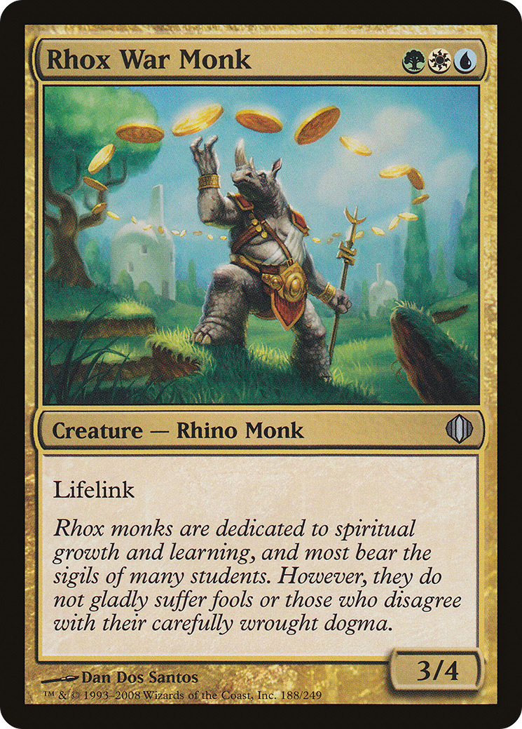 Rhox War Monk (ALA-188) [Shards of Alara] Foil