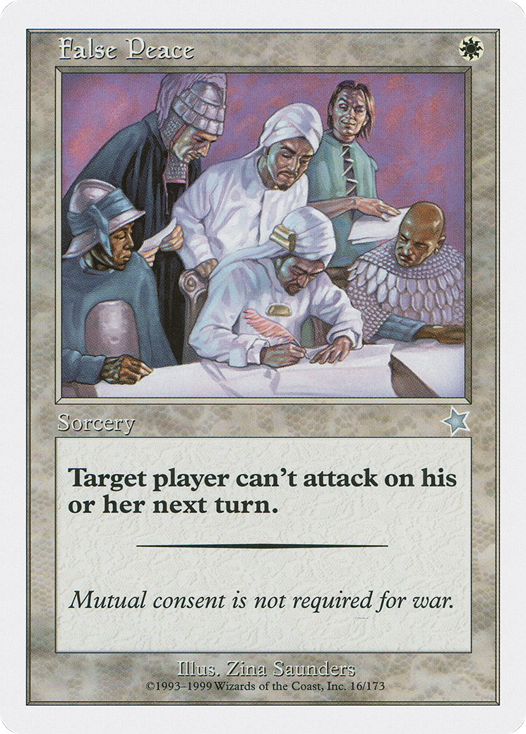 False Peace (S99-016) [Starter 1999]