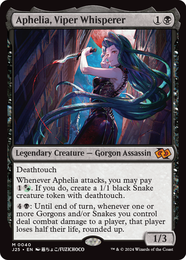 Aphelia, Viper Whisperer (Anime) (J25-040) [Foundations Jumpstart]