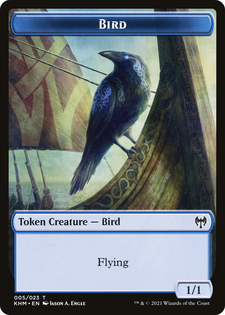 Bird (TKHM-005) [Kaldheim Tokens]