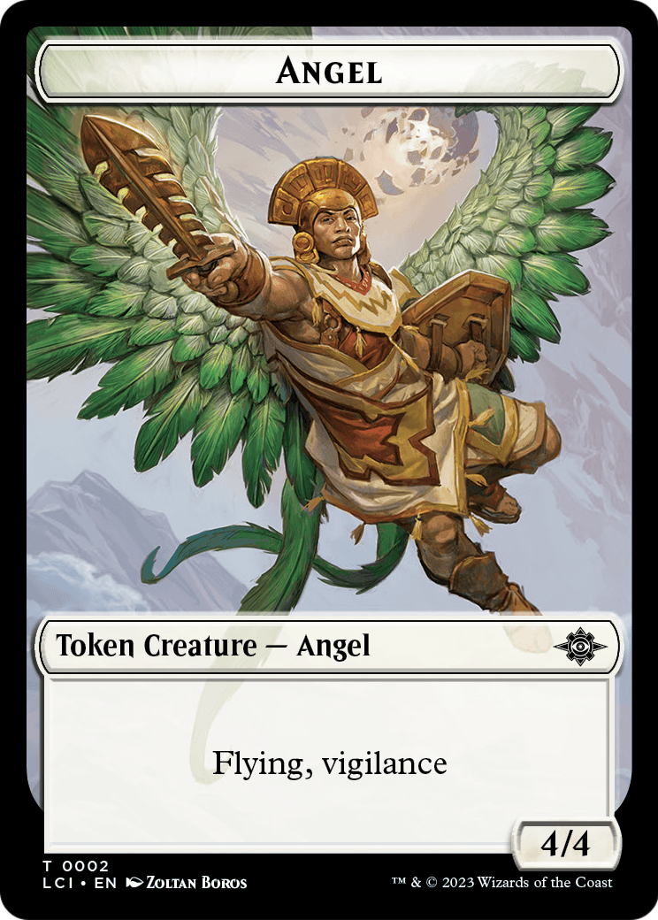 Angel (TLCI-002) [The Lost Caverns of Ixalan Tokens]