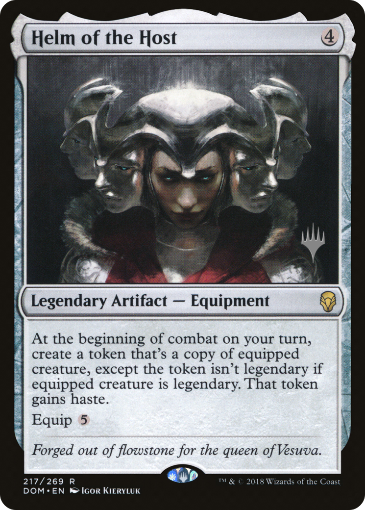 Helm of the Host (PPM20-217) [Promo Pack: Dominaria Promos] Foil