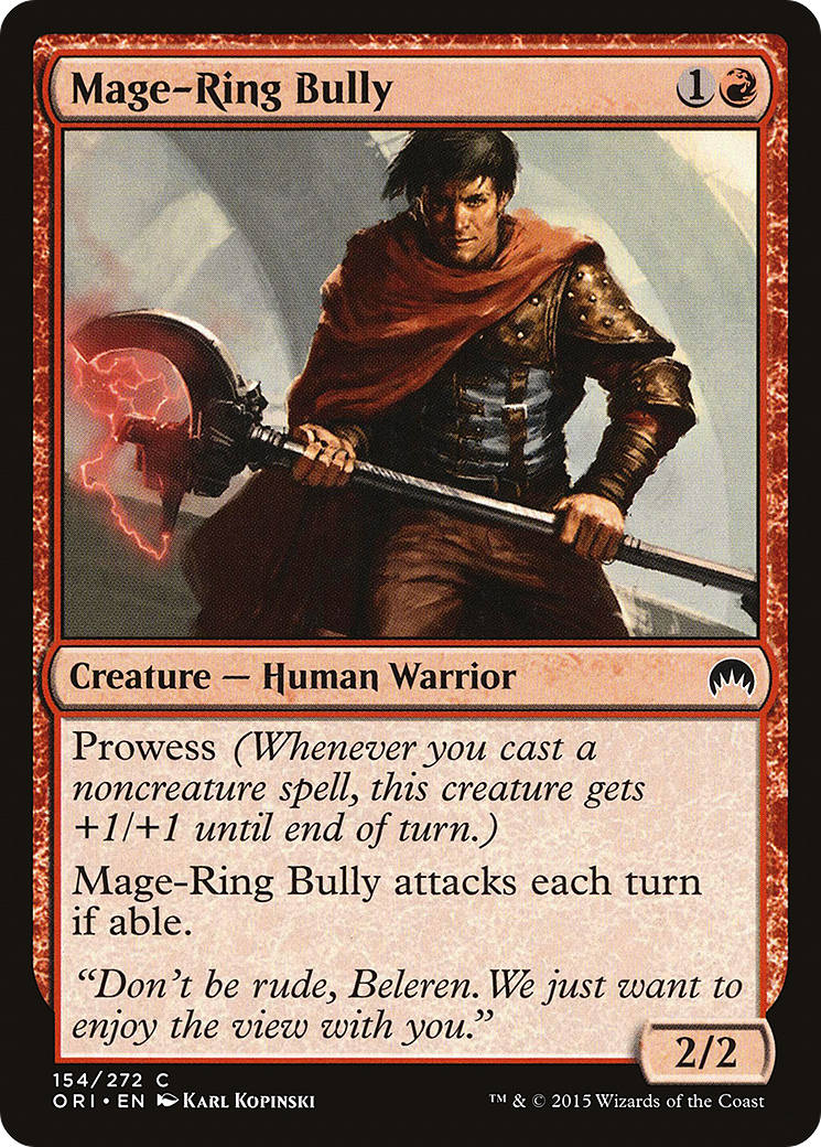 Mage-Ring Bully (ORI-154) [Magic Origins] Foil
