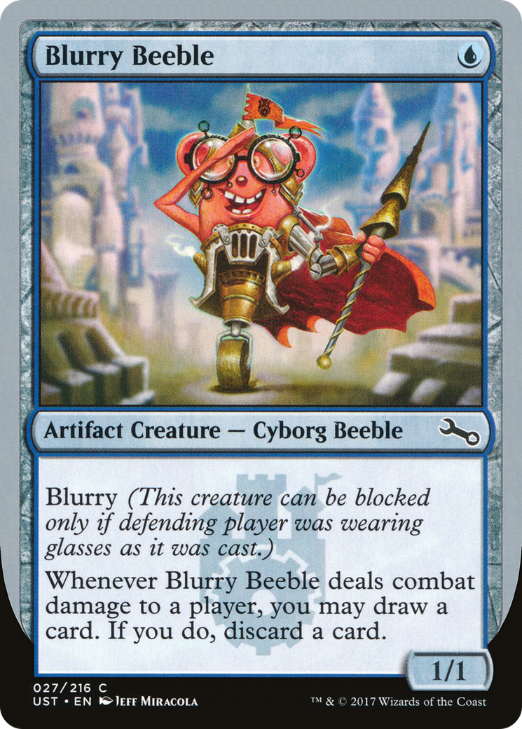 Blurry Beeble (UST-027) [Unstable] Foil