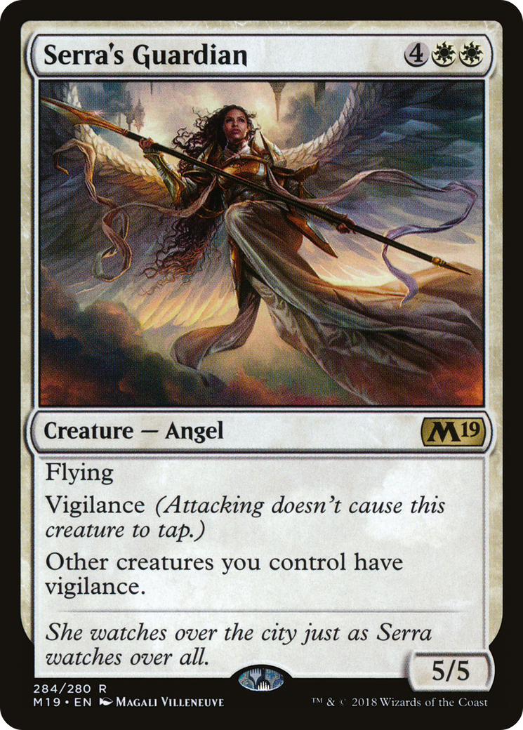 Serra's Guardian (M19-284) [Core Set 2019]