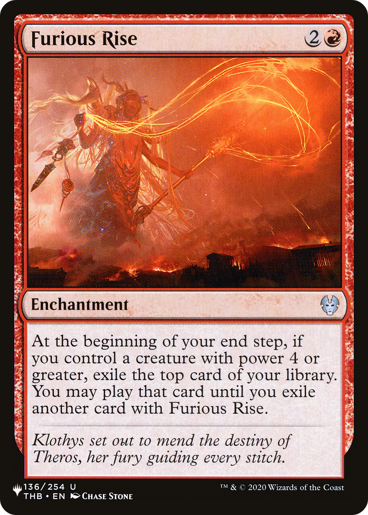 Furious Rise (LIST-THB-136) [The List]