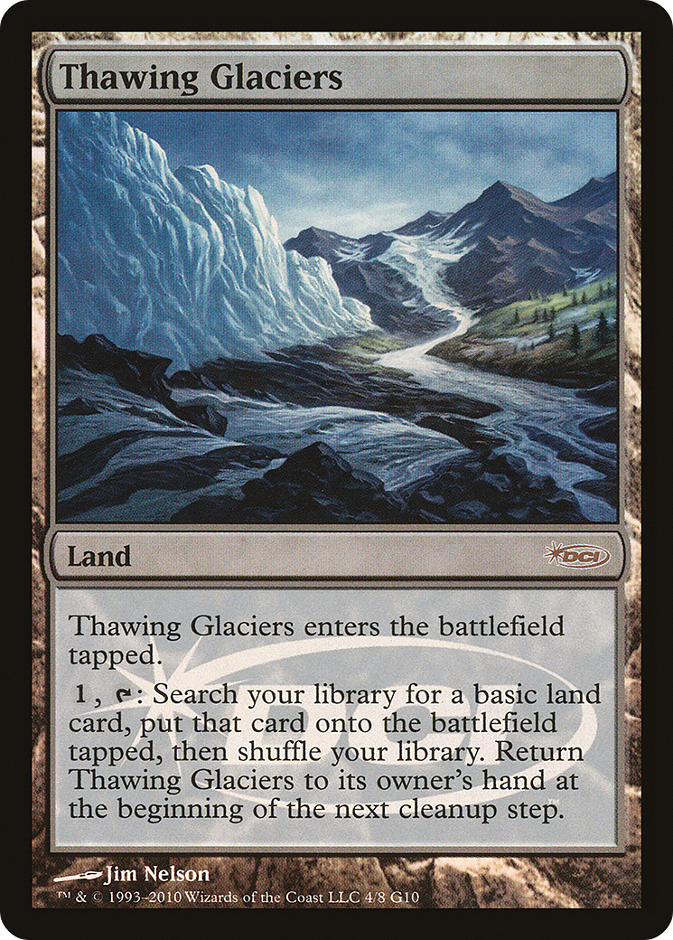 Thawing Glaciers (JDG-004) [Judge Gift Cards 2010] Foil