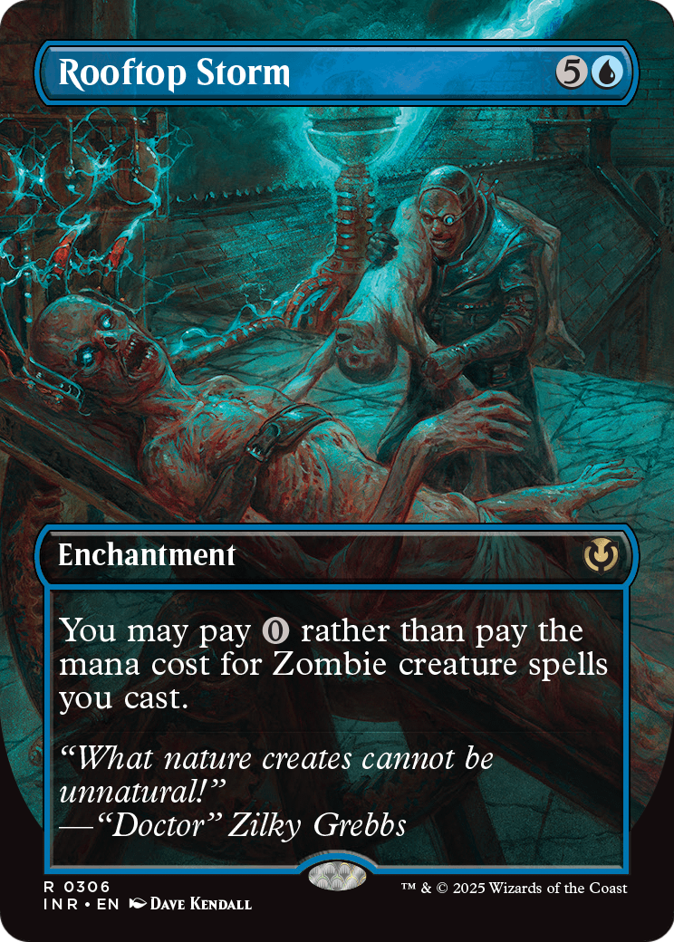 Rooftop Storm (Borderless) (INR-306) [Innistrad Remastered]