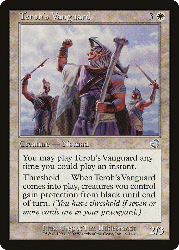 Teroh's Vanguard (TOR-019) [Torment]