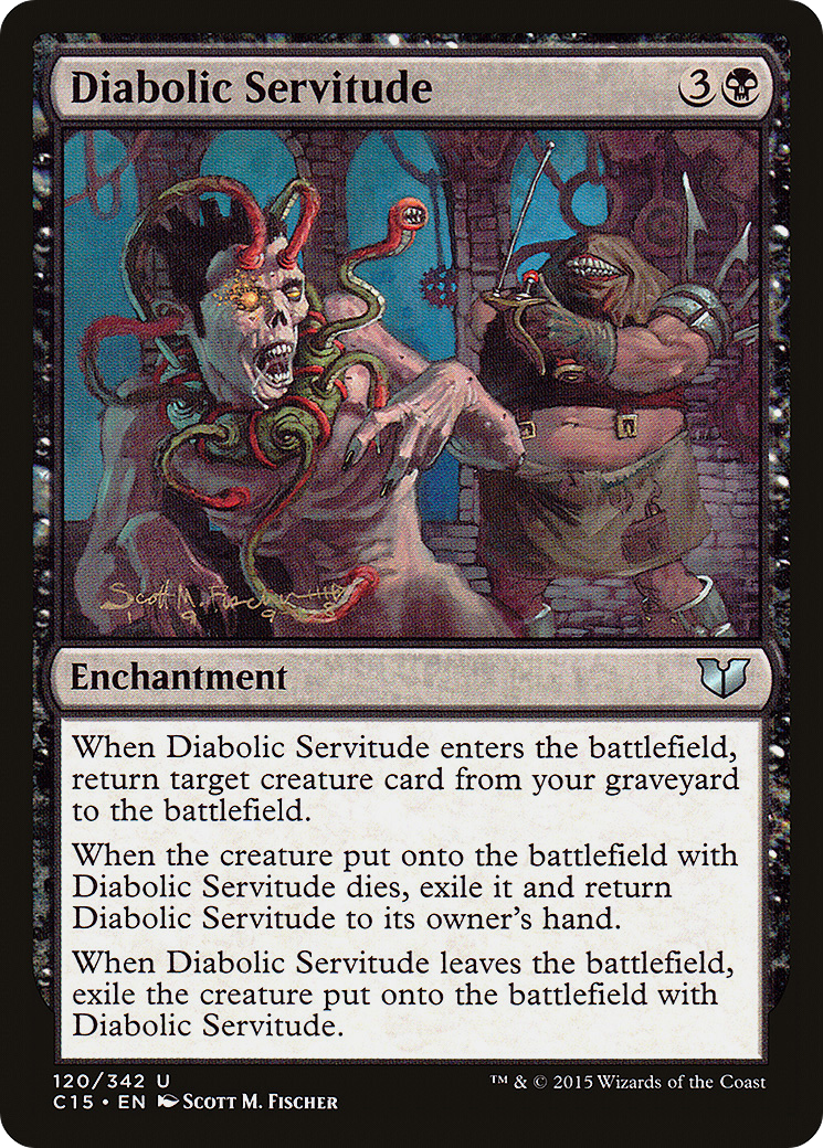 Diabolic Servitude (C15-120) [Commander 2015]