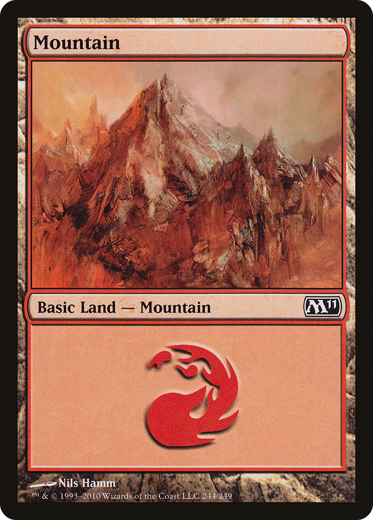 Mountain (M11-244) [Magic 2011]