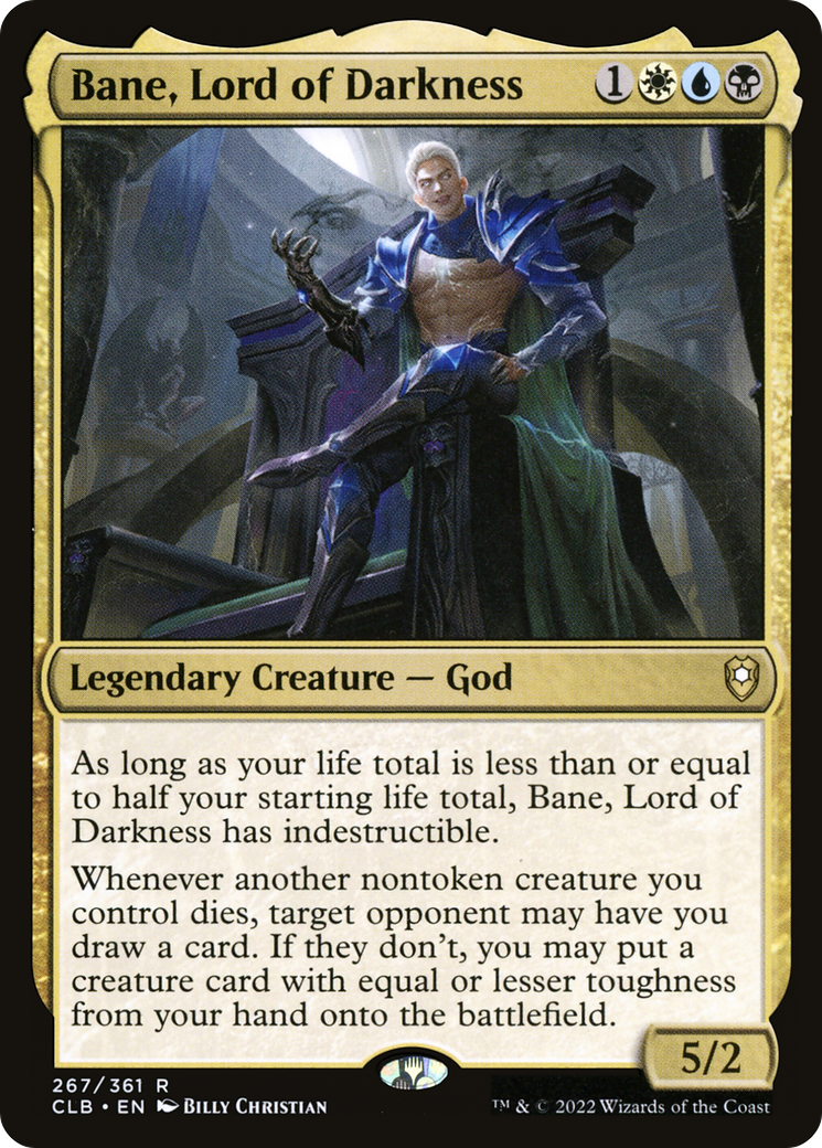 Bane, Lord of Darkness (CLB-267) [Commander Legends: Battle for Baldur's Gate]