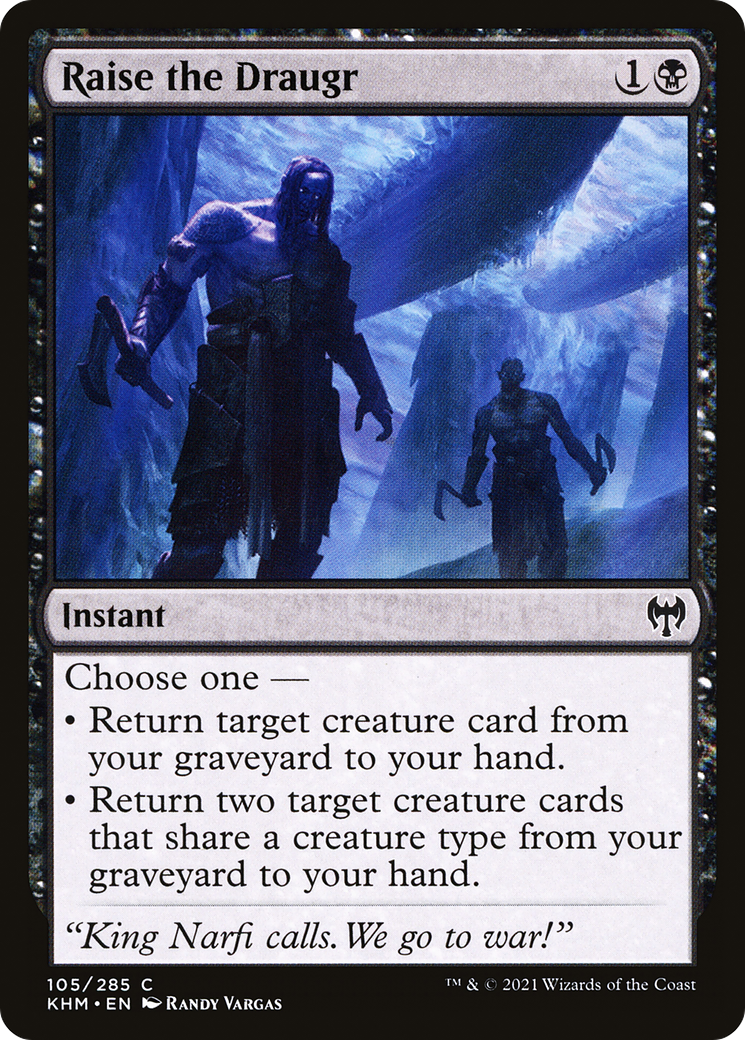 Raise the Draugr (KHM-105) [Kaldheim]