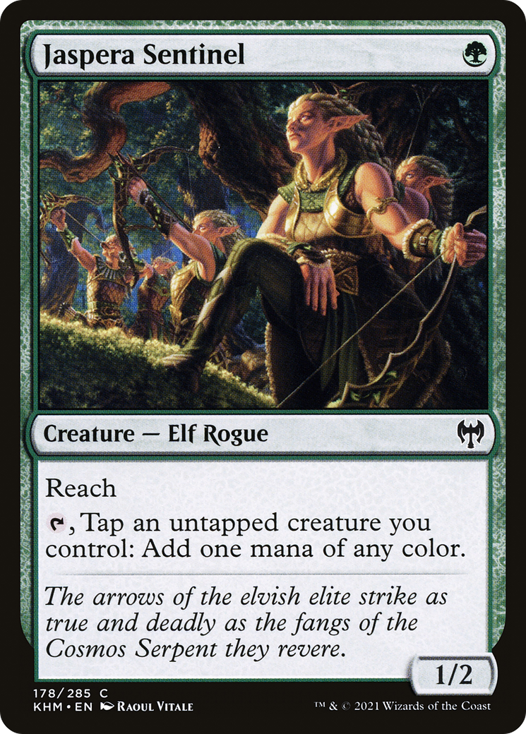 Jaspera Sentinel (KHM-178) [Kaldheim] Foil