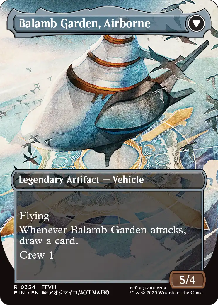Balamb Garden, SeeD Academy (Borderless) (FIN-354) [FINAL FANTASY] Foil