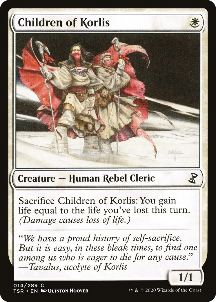 Children of Korlis (TSR-014) [Time Spiral Remastered] Foil