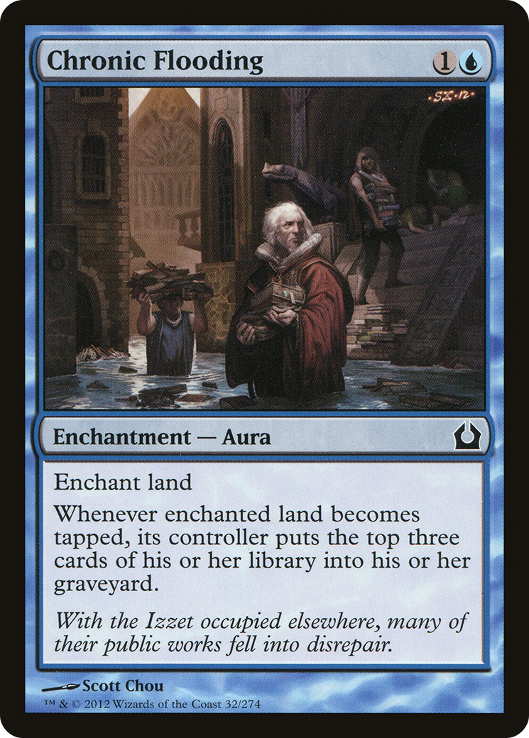 Chronic Flooding (RTR-032) [Return to Ravnica] Foil
