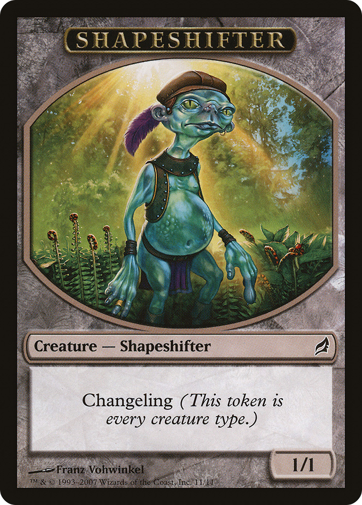 Shapeshifter Token (LRW-011) [Lorwyn Tokens]