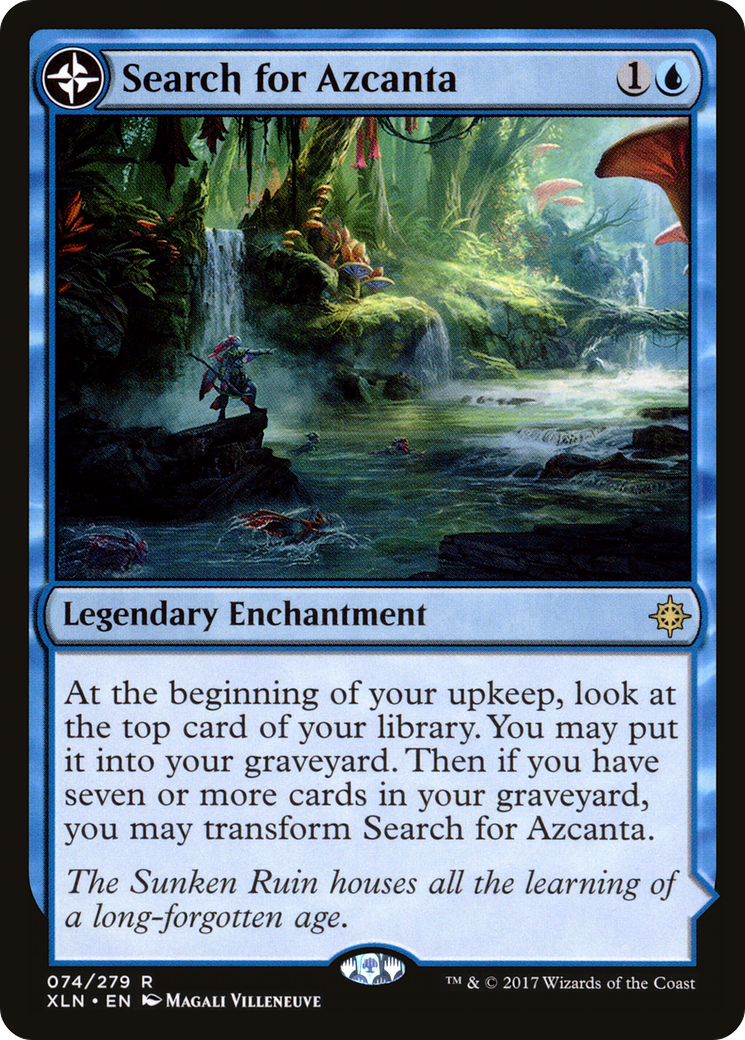 Search for Azcanta (XLN-074) [Ixalan] Foil