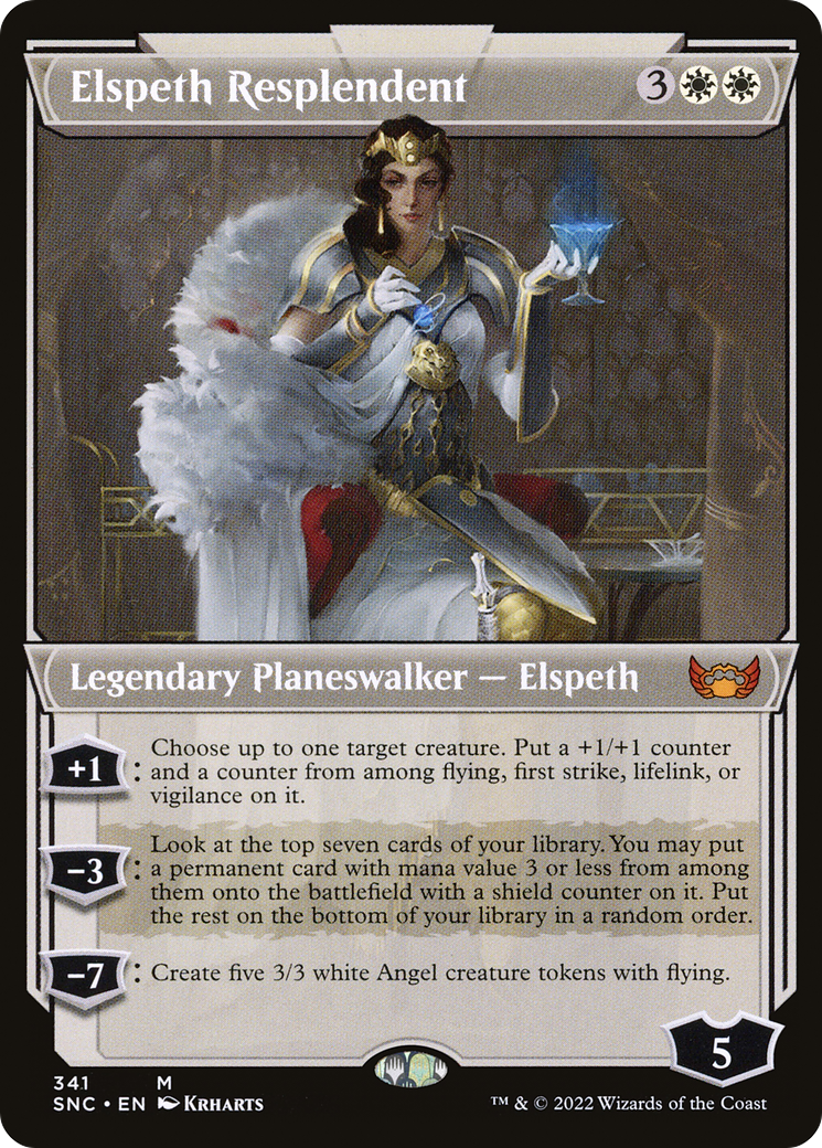 Elspeth Resplendent (Showcase) (SNC-341) [Streets of New Capenna] Foil