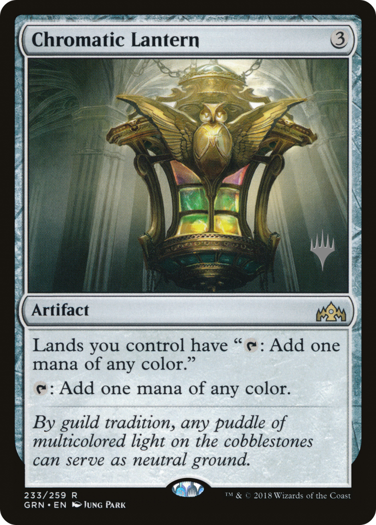 Chromatic Lantern (PPM20-233) [Promo Pack: Guilds of Ravnica Promos] Foil