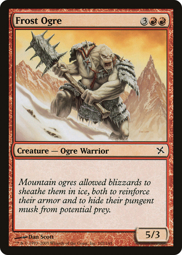 Frost Ogre (BOK-102) [Betrayers of Kamigawa]
