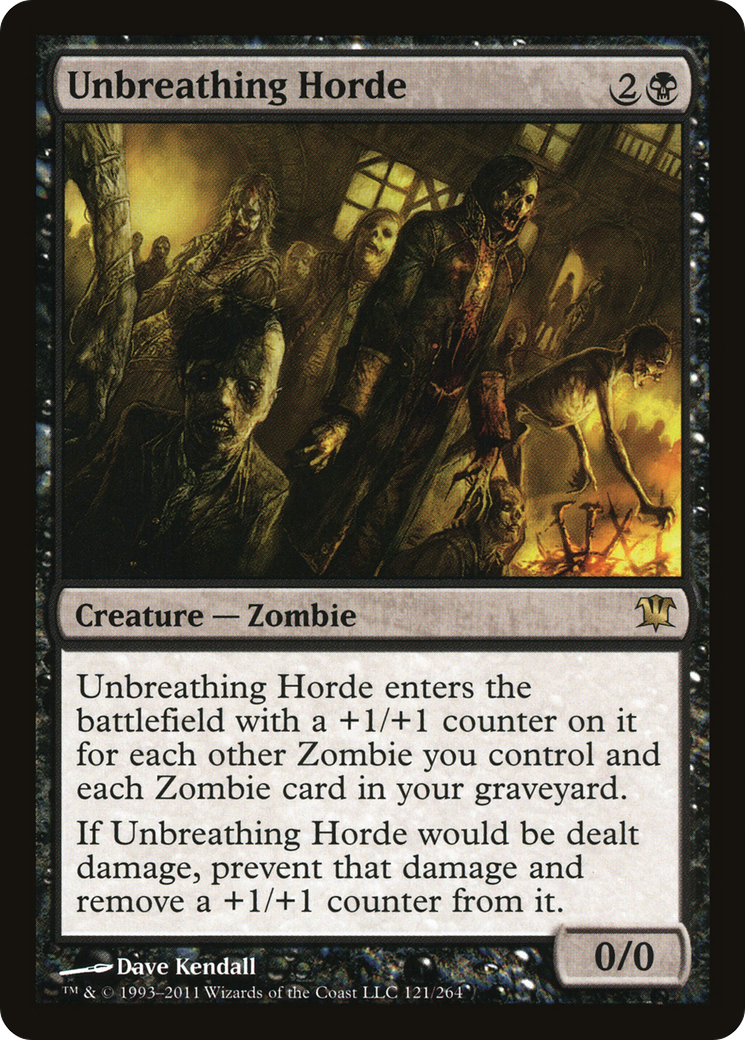 Unbreathing Horde (ISD-121) [Innistrad]