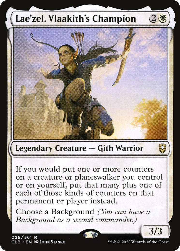 Lae'zel, Vlaakith's Champion (CLB-029) [Commander Legends: Battle for Baldur's Gate] Foil