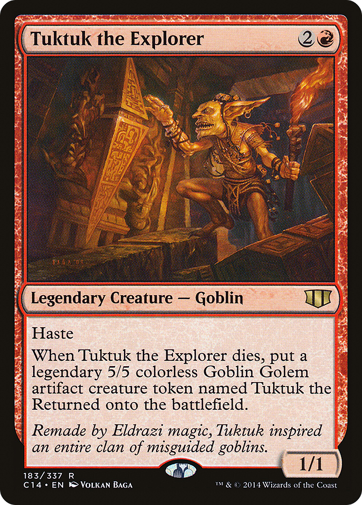 Tuktuk the Explorer (C14-183) [Commander 2014]
