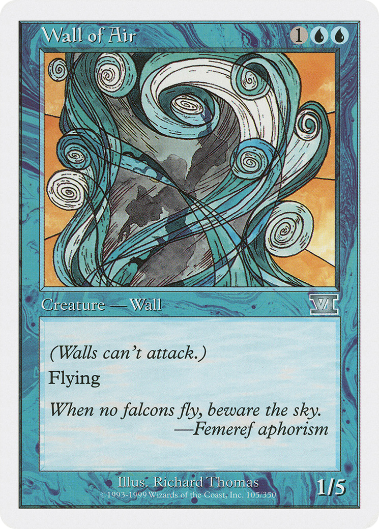 Wall of Air (6ED-105) [Classic Sixth Edition]
