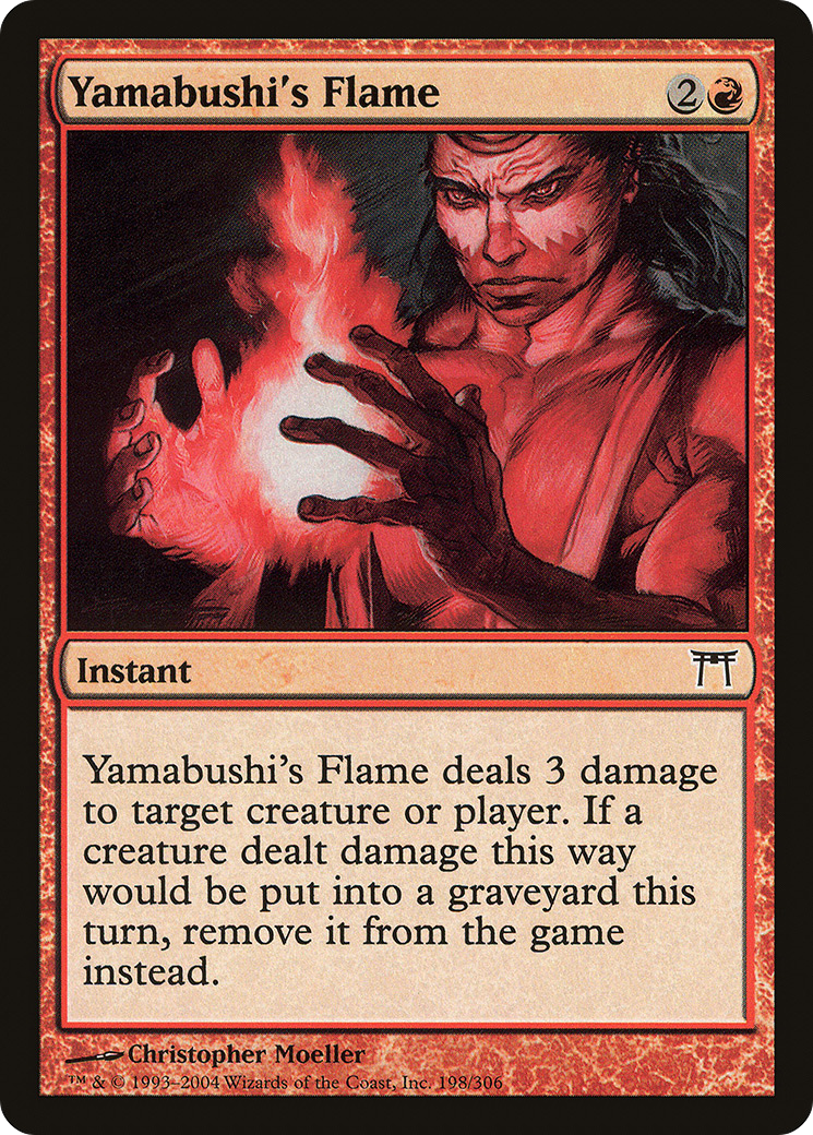 Yamabushi's Flame (CHK-198) [Champions of Kamigawa]
