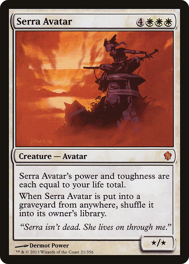 Serra Avatar (C13-021) [Commander 2013]