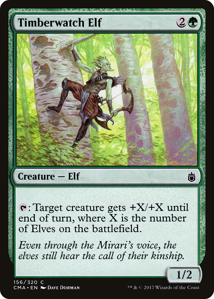 Timberwatch Elf (CMA-156) [Commander Anthology]