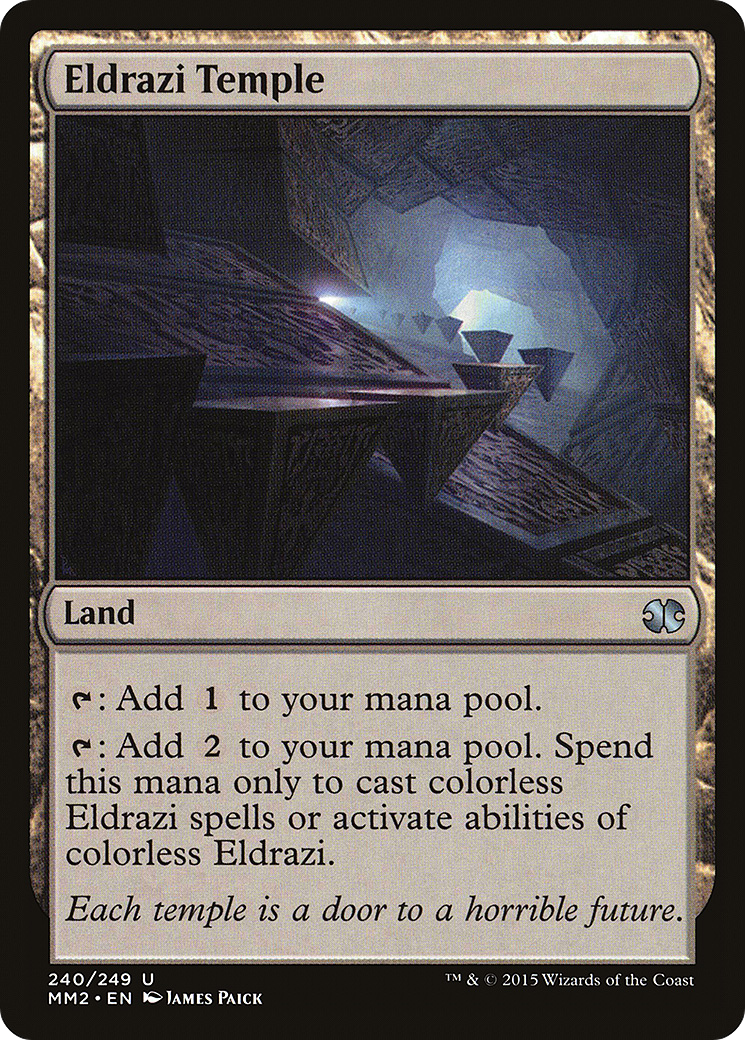 Eldrazi Temple (MM2-240) [Modern Masters 2015]