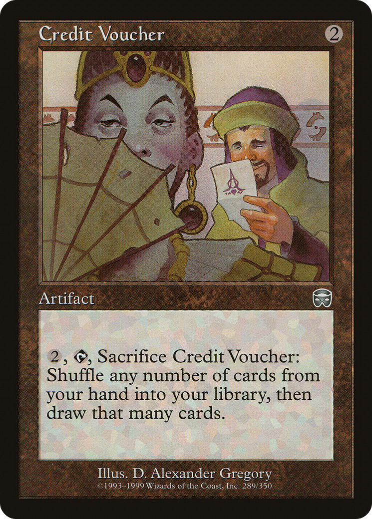 Credit Voucher (MMQ-289) [Mercadian Masques]