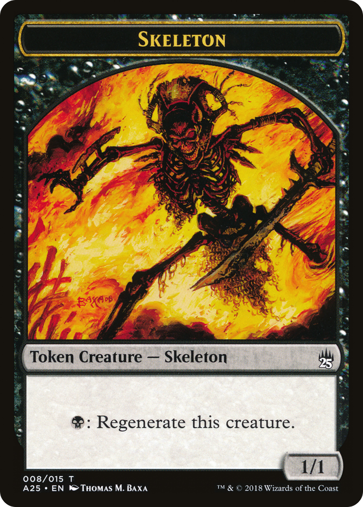 Skeleton Token (A25-008) [Masters 25 Tokens] Foil