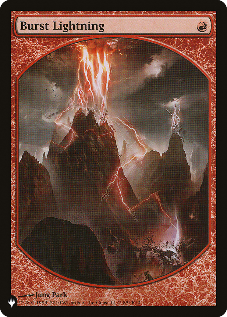Burst Lightning (P10) (LIST-P10-8) [The List]