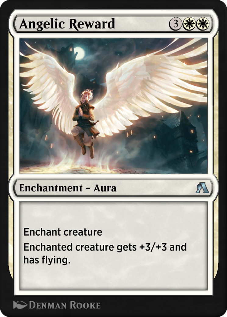 Angelic Reward (OANA-001) [Arena New Player Experience Cards]