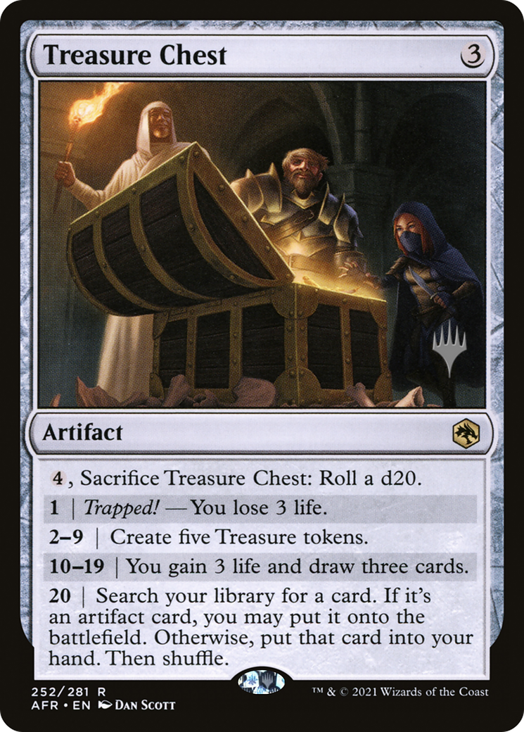 Treasure Chest (PPAFR-252) [Promo Pack: Adventures in the Forgotten Realms Promos] Foil
