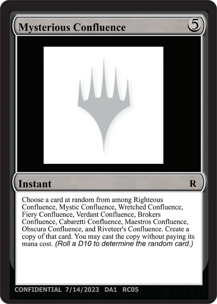 Mysterious Confluence [Unknown Event]