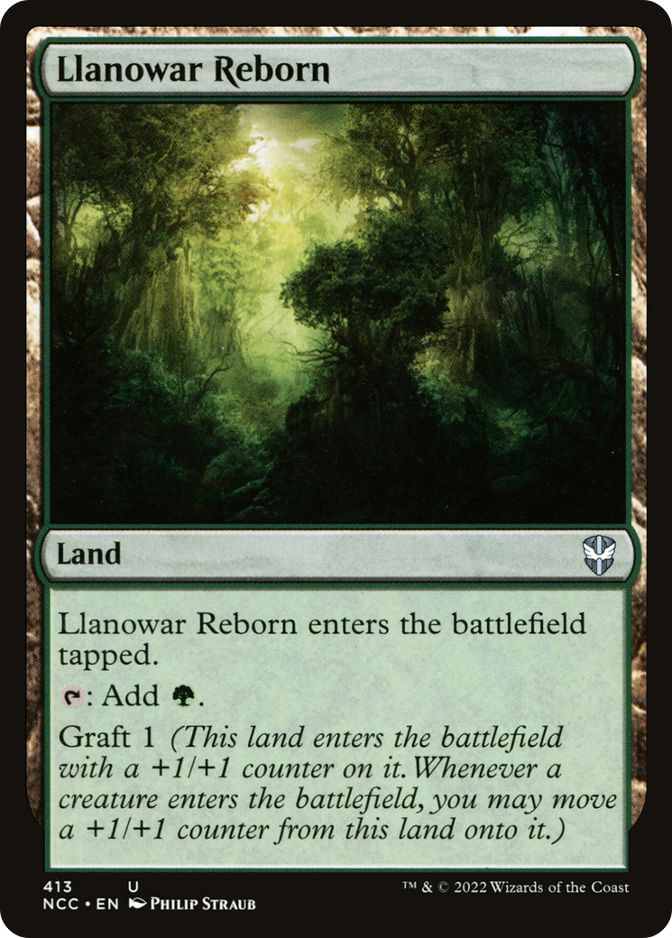 Llanowar Reborn (NCC-413) [New Capenna Commander]