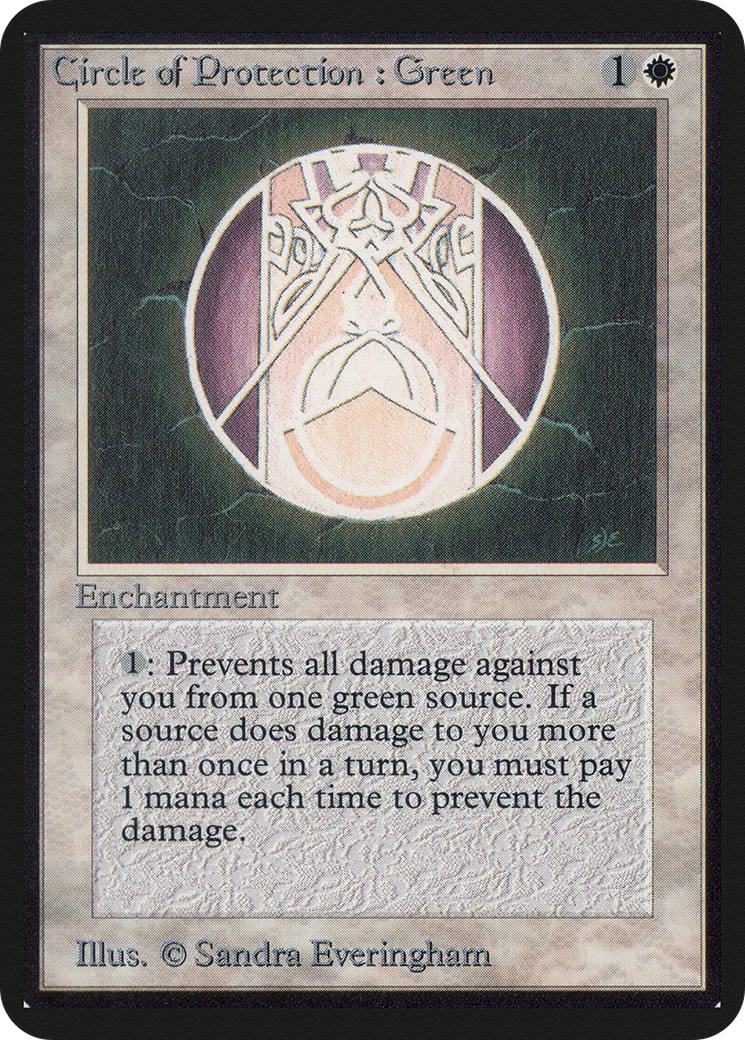 Circle of Protection: Green [Limited Edition Alpha]